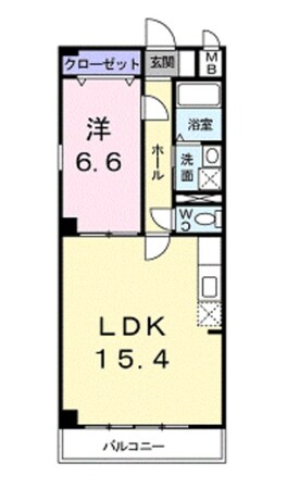 ヴィオラ・三条小川の物件間取画像